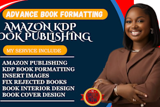 do advance book formatting, mirror page, separate header and footer, kdp upload