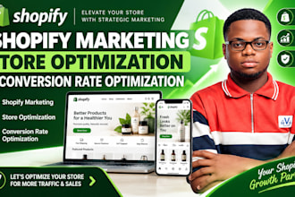 do shopify marketing, store optimization and conversion rate optimization