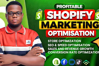 do shopify marketing, store optimization and conversion rate optimization