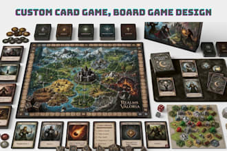 design card game board game card box rulebook tabletop game tarot card game