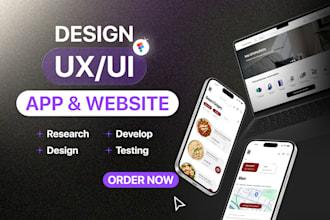 do figma ux ui website design, responsive websites