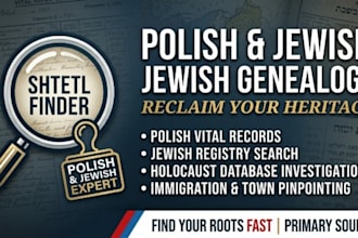 research your polish and jewish genealogy and find records
