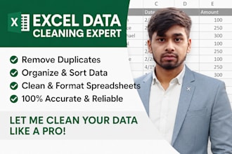 do excel data cleaning format messy data and split data