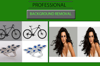 do professional background removal, cutout and photo editing