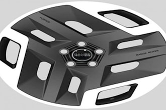 model 3d car rims 3d car wheel 3d tire alloy in blender with realistic rendering