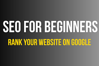 do expert SEO for your website to improve google ranking