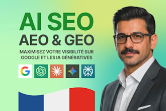 do ai SEO, aeo, GEO generative engine optimization in french