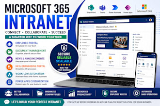 enhance and optimize sharepoint intranet portal, microsoft, power automate, spfx