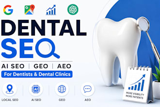 do dental seo, ai se o, geo and aeo for dentists and dental clinics