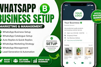 set up and manage your whatsapp business professionally