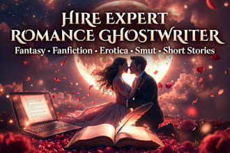 ghostwrite romance novel, fiction book, romance ebook, and fantasy story