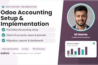 implement and configure odoo accounting for your business
