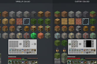 create custom minecraft texture pack, resource pack for java and bedrock edition