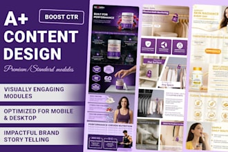design professional amazon a plus content and ebc images