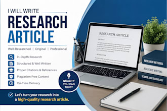 write a professional research article for publication