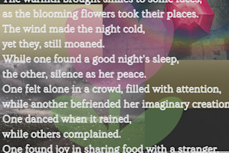 write poetry scripts and short stories