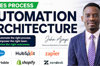 design salesforce flows and zapier integrations for revops