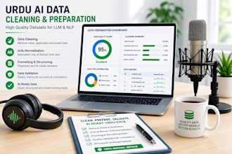 clean and prepare urdu ai training datasets for llm and nlp