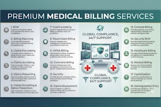 do medical billing, eligibility verification, payment posting ,follow up