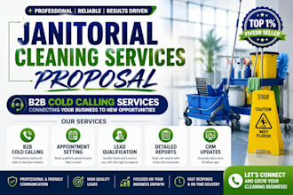 do b2b cold calling janitorial cleaning book commercial cleaning contracts