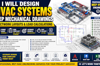 do canadian mechanical mep hvac design plan load calculation