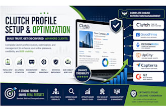 create and setup your clutch capterra g2 ORM  profile for more b2b visibility