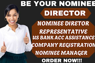 provide trusted nominee director service with company registration worldwide