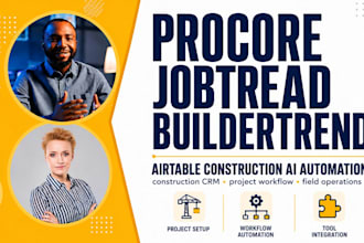 integrate procore with jobtread buildertrend airtable construction ai automation