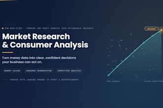 do your market and consumer research for you