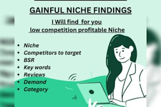 find best niches, keywords and categories for your amazon KDP books
