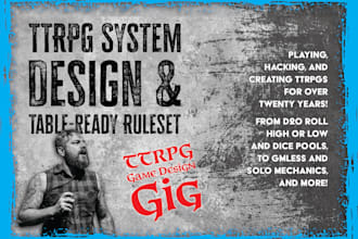 help you create a system for your ttrpg