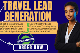travel agency leads travel lead generation travel bookings travel advertising