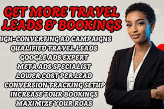 travel agency leads travel lead generation travel bookings travel advertising