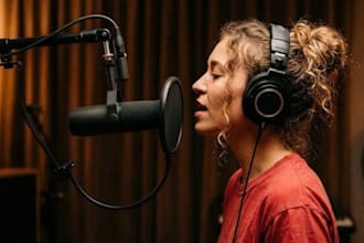 record soulful christian, gospel or pop female vocals for your song