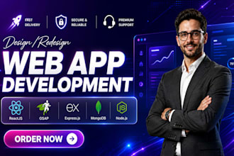 be your portfolio website developer with react and gsap