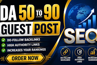 provide high da and DR guest post with permanent dofollow backlinks