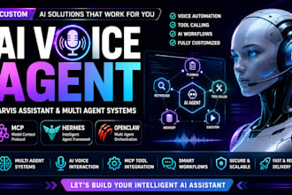 build ai voice agent jarvis assistant multi ai agent system hermes openclaw mcp