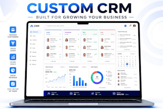 build CRM, lead management system and sales tracking software for your business