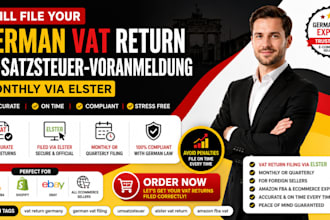file your german vat return umsatzsteuer voranmeldung monthly via elster