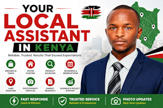 be your personal assistant and run errands in kenya