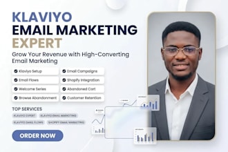 shopify email marketing klaviyo email flows email campaign expert