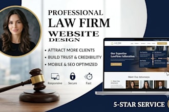design lawyer website, law firm website, attorney website