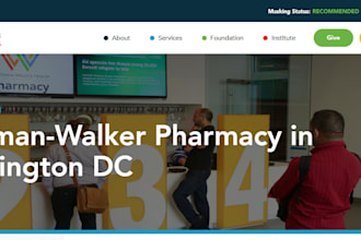build an online pharmacy store and medical drugstore website