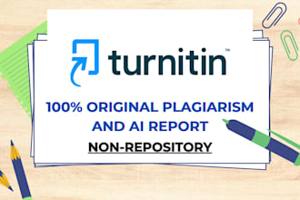 provide plagiarism and ai detection and report