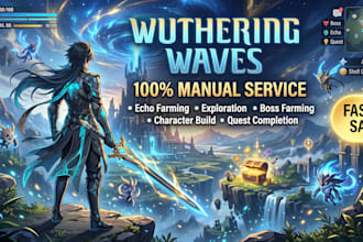 help you progress, farm, explore and build your wuthering waves account