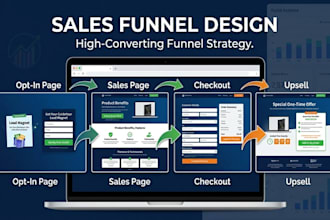 build sales funnel lead generation funnel landing page design high ticket funnel