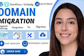 domain migration, domain integration, payment gateway, godaddy wordpress website