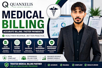 do medical billing, ar follow up, claim submission and medical coding