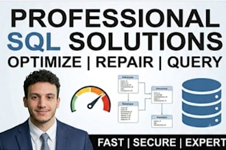 write custom sql queries database optimization and data extraction