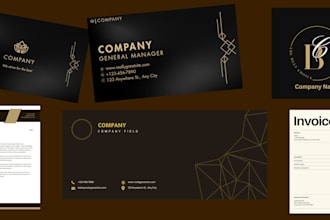 create minimalist business branding